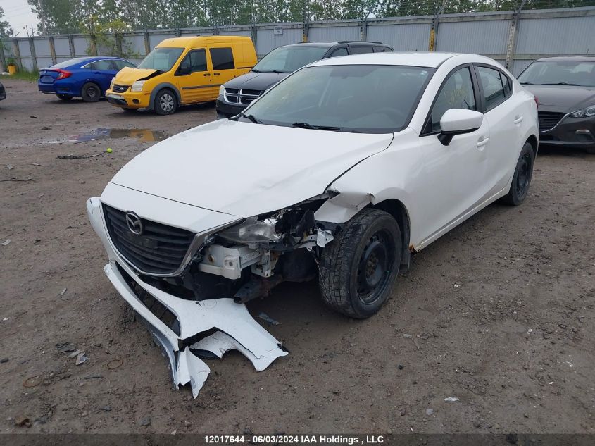 2014 Mazda Mazda3 VIN: JM1BM1U79E1138857 Lot: 12017644