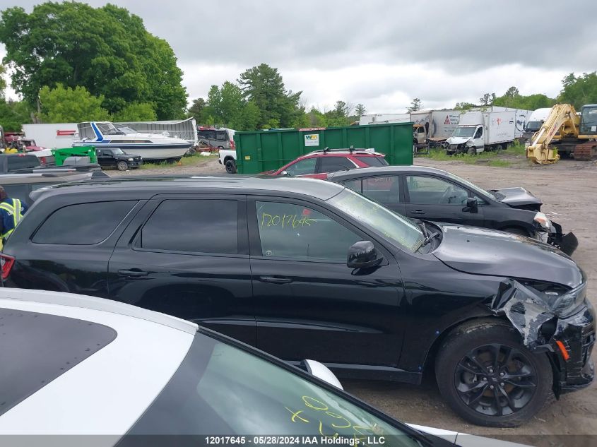 2022 Dodge Durango Sxt VIN: 1C4RDJAG3NC132978 Lot: 12017645