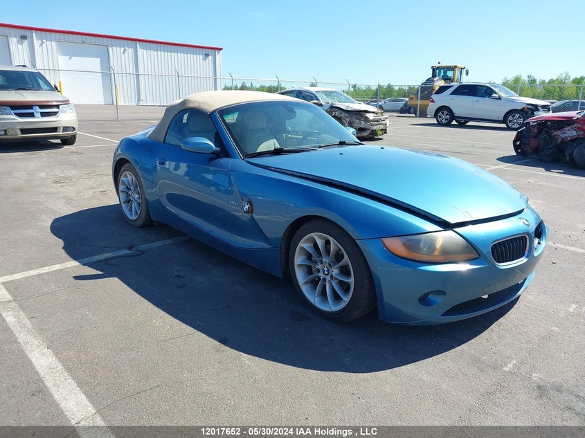 2003 BMW Z4 VIN: 4USBT33443LR60371 Lot: 12017652