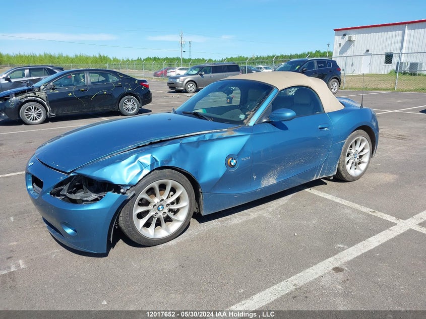 2003 BMW Z4 VIN: 4USBT33443LR60371 Lot: 12017652