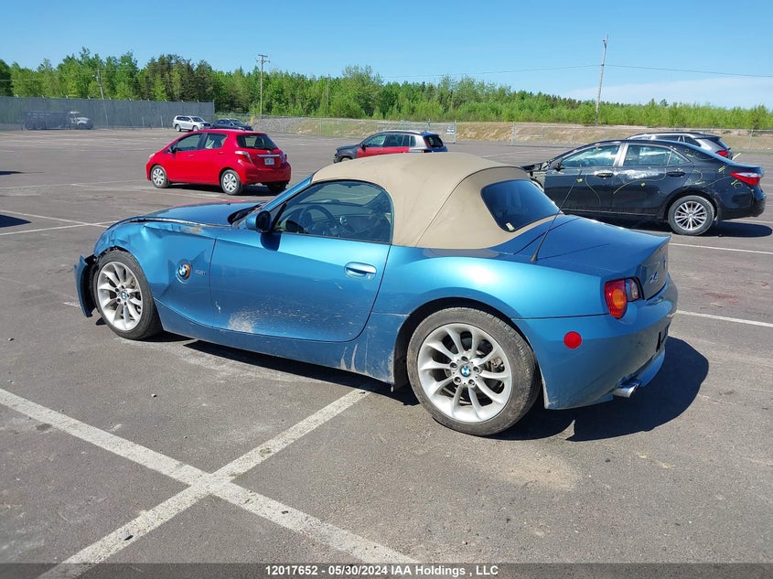 2003 BMW Z4 VIN: 4USBT33443LR60371 Lot: 12017652