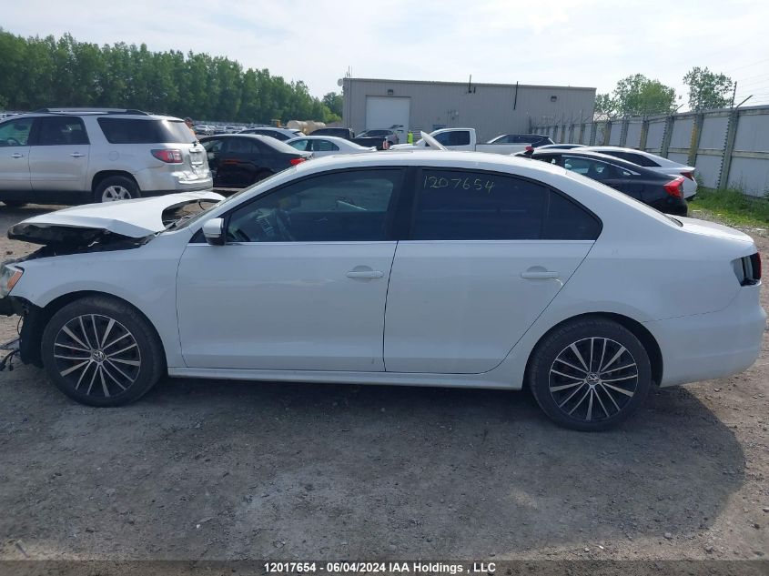 2014 Volkswagen Jetta Tdi VIN: 3VWLL7AJ7EM409585 Lot: 12017654