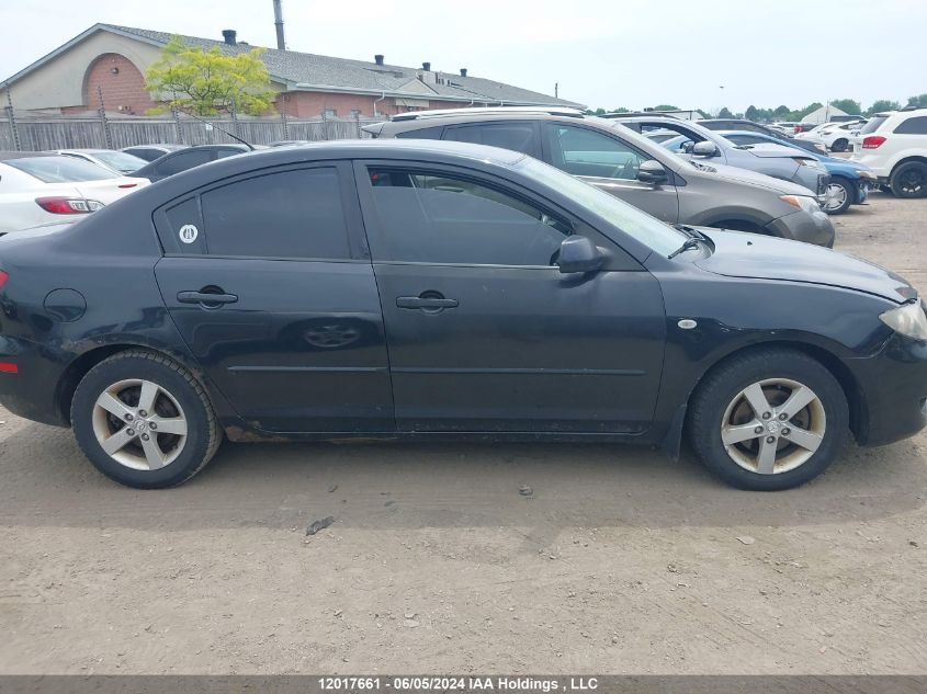 2006 Mazda 3 I VIN: JM1BK12F461493243 Lot: 12017661