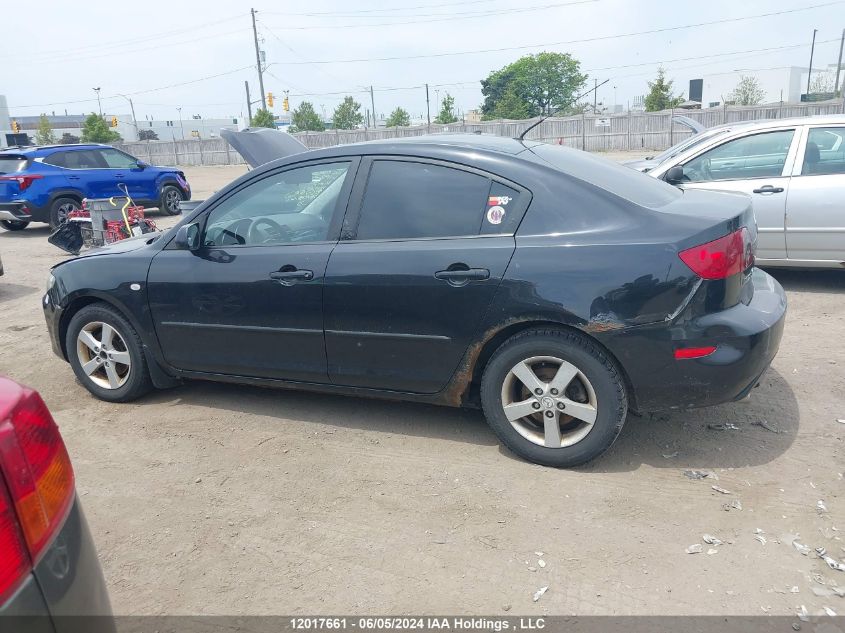 2006 Mazda 3 I VIN: JM1BK12F461493243 Lot: 12017661