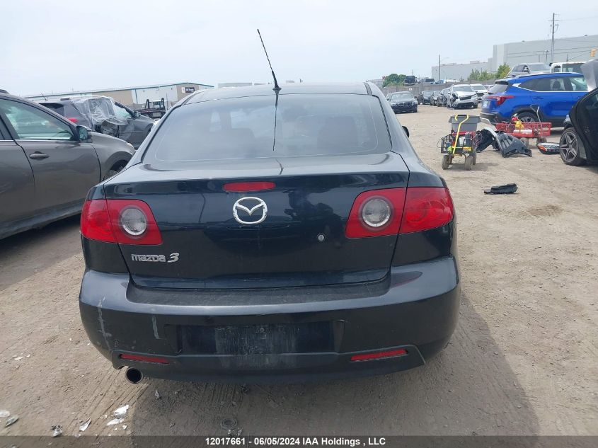 2006 Mazda 3 I VIN: JM1BK12F461493243 Lot: 12017661