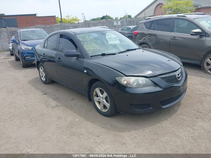 2006 Mazda 3 I VIN: JM1BK12F461493243 Lot: 12017661