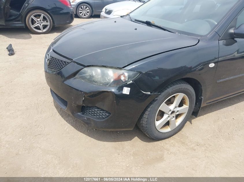 2006 Mazda 3 I VIN: JM1BK12F461493243 Lot: 12017661