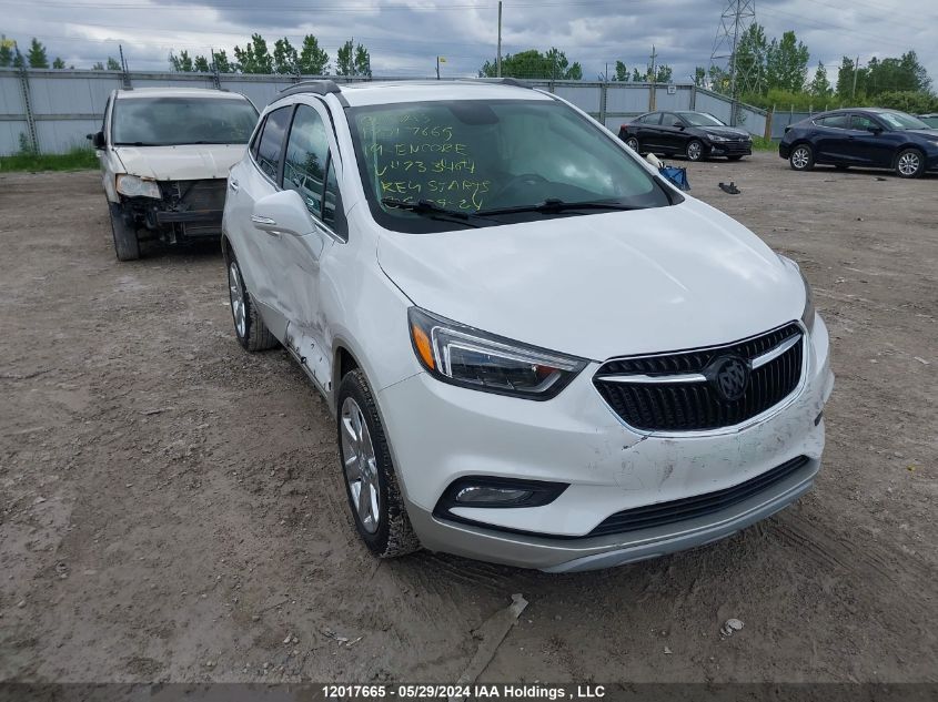 2019 Buick Encore Essence VIN: KL4CJGSB8KB733464 Lot: 12017665