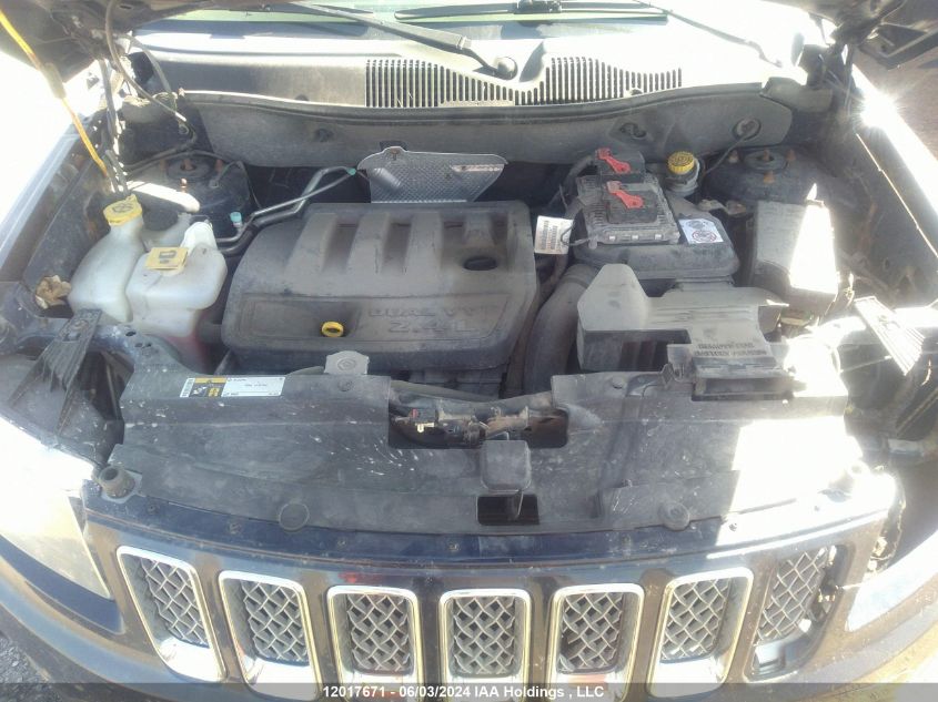 2014 Jeep Compass Sport/North VIN: 1C4NJDABXED854942 Lot: 12017671