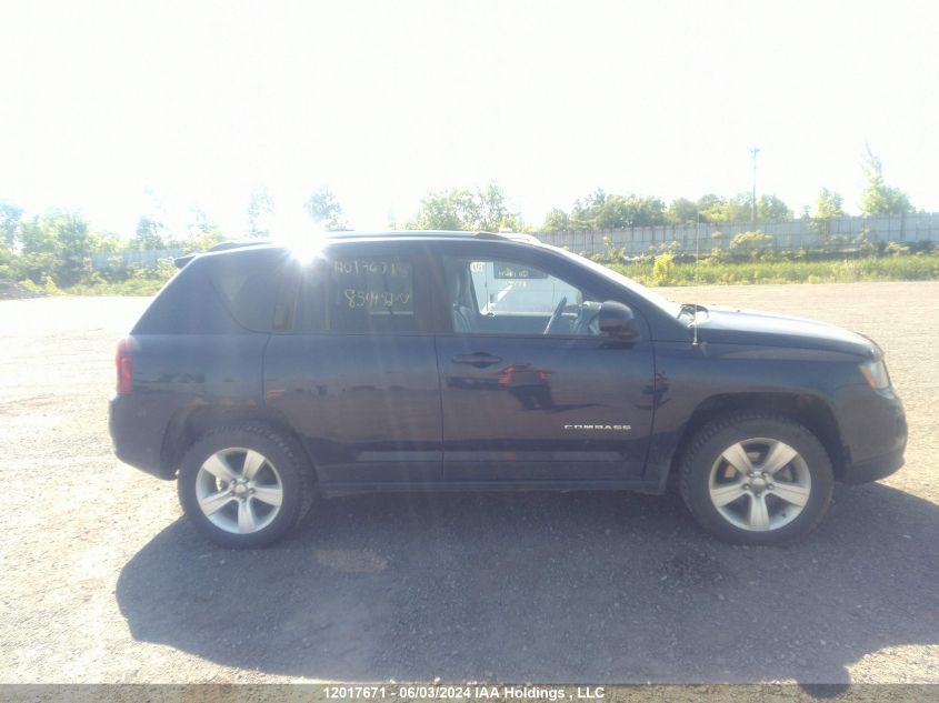 2014 Jeep Compass Sport/North VIN: 1C4NJDABXED854942 Lot: 12017671