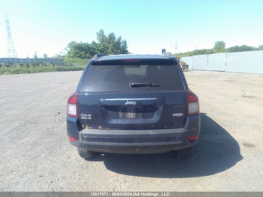 2014 Jeep Compass Sport/North VIN: 1C4NJDABXED854942 Lot: 12017671