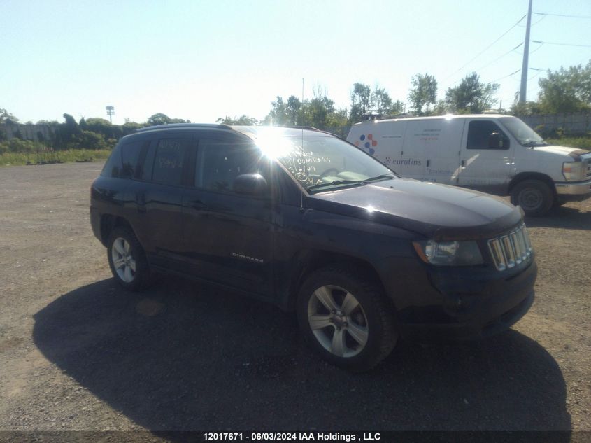 2014 Jeep Compass Sport/North VIN: 1C4NJDABXED854942 Lot: 12017671