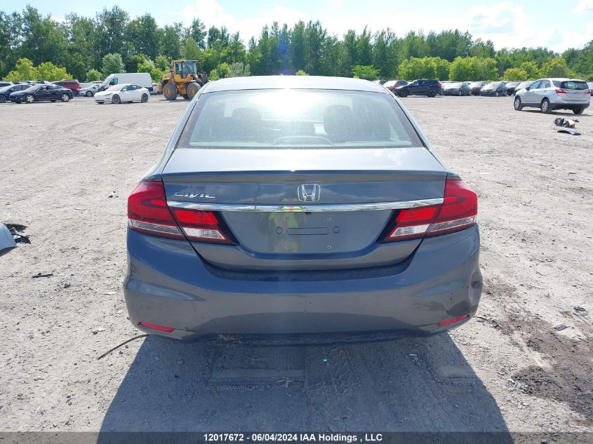 2013 Honda Civic VIN: 2HGFB2F55DH103727 Lot: 12017672