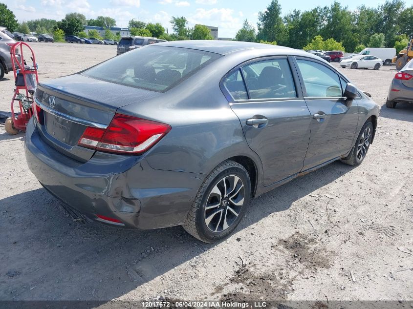 2013 Honda Civic VIN: 2HGFB2F55DH103727 Lot: 12017672