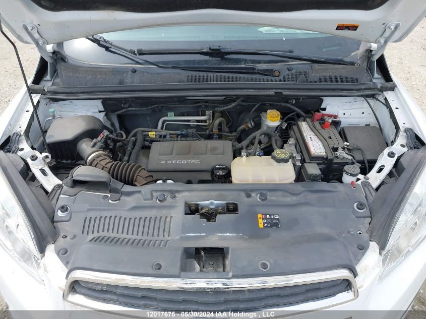 2015 Chevrolet Trax VIN: 3GNCJRSB7FL228495 Lot: 12017675