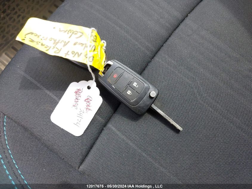 2015 Chevrolet Trax VIN: 3GNCJRSB7FL228495 Lot: 12017675