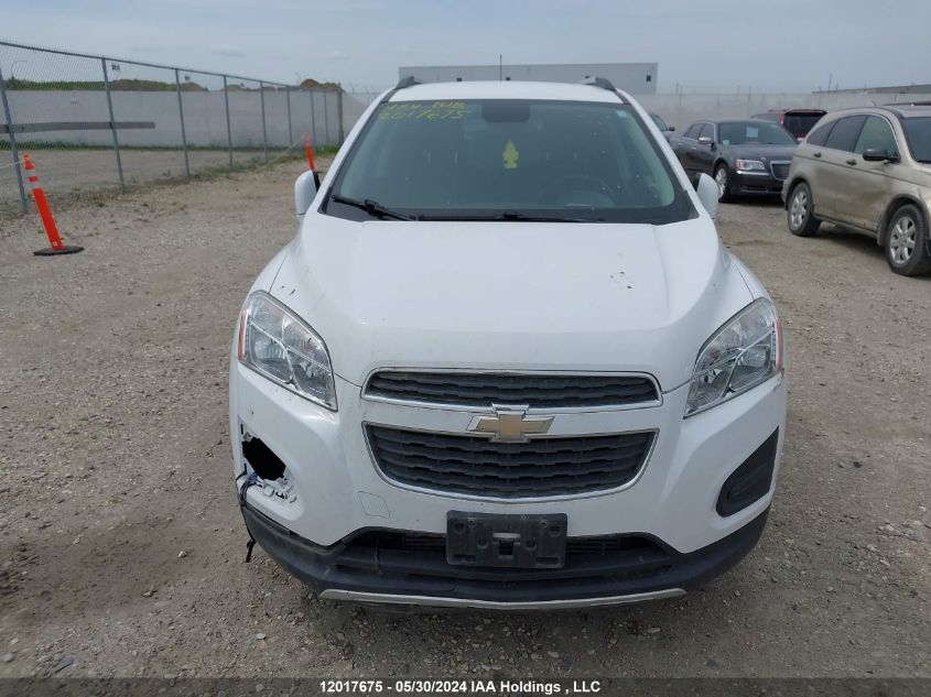 2015 Chevrolet Trax VIN: 3GNCJRSB7FL228495 Lot: 12017675