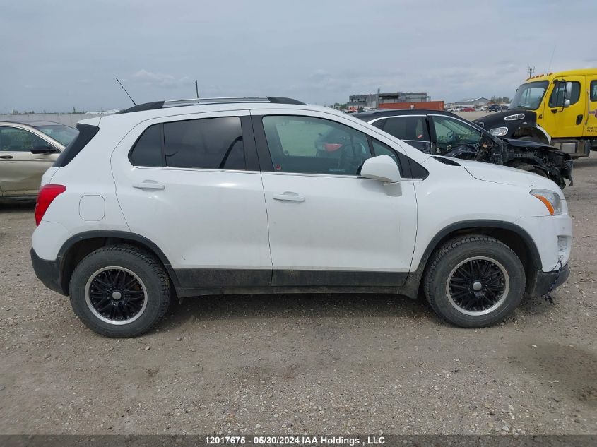 2015 Chevrolet Trax VIN: 3GNCJRSB7FL228495 Lot: 12017675