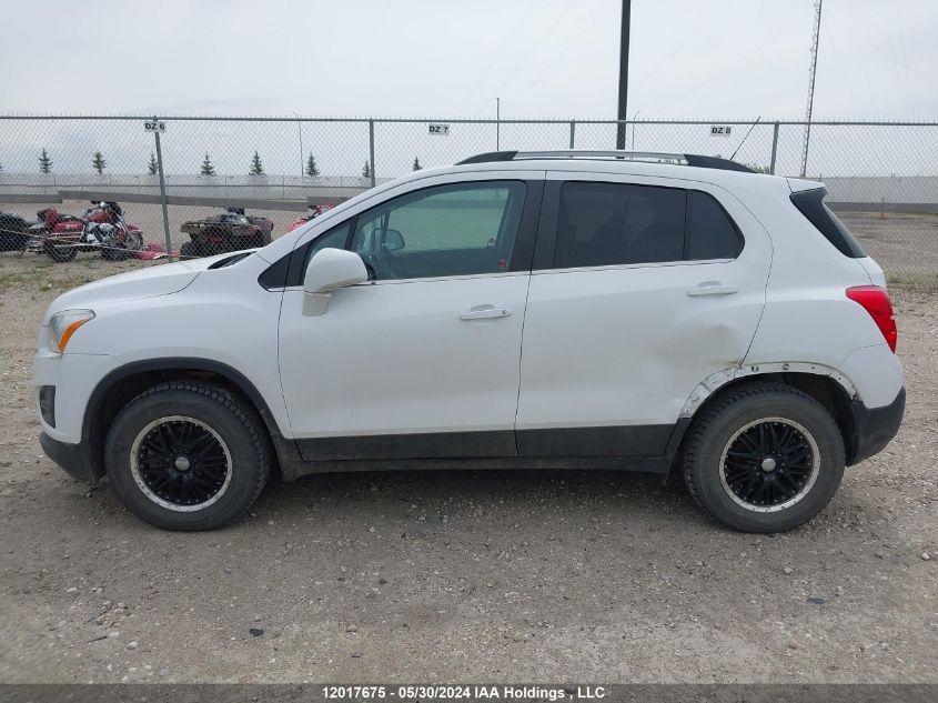 2015 Chevrolet Trax VIN: 3GNCJRSB7FL228495 Lot: 12017675