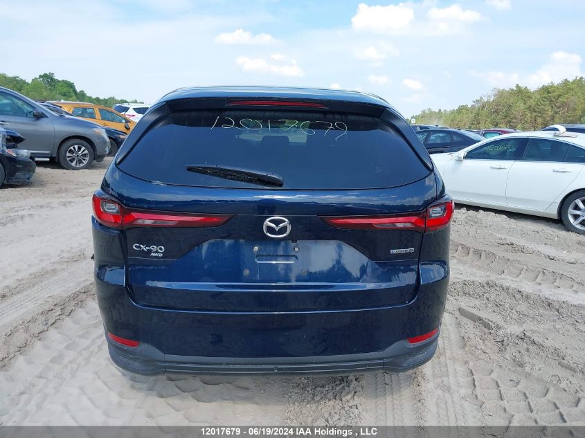 2024 Mazda Cx90 Mhev VIN: JM3KKCHD8R1137746 Lot: 12017679