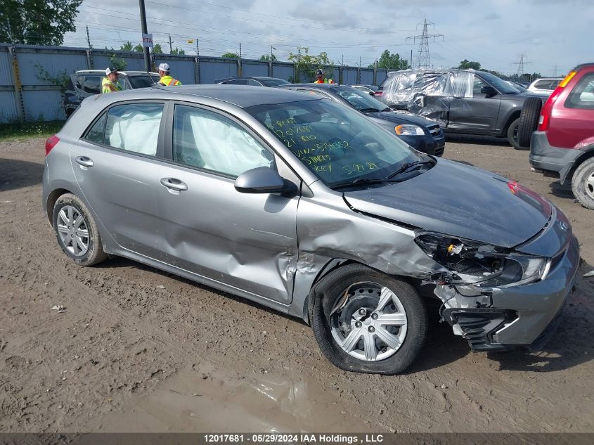 2021 Kia Rio S VIN: 3KPA25AD9ME374052 Lot: 12017681