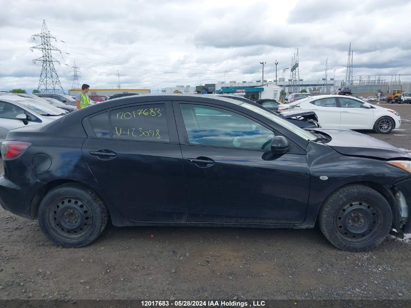 2010 Mazda 3 I VIN: JM1BL1SF5A1123098 Lot: 12017683