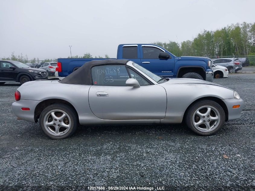 2003 Mazda Mx-5 Miata VIN: JM1NB353230313592 Lot: 12017688