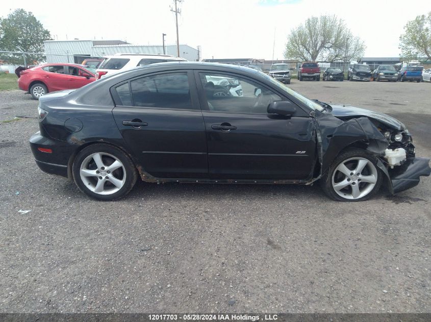 2004 Mazda 3 S VIN: JM1BK123441186996 Lot: 12017703