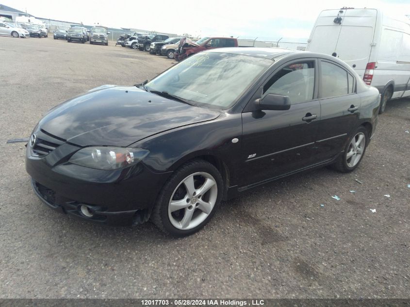 2004 Mazda 3 S VIN: JM1BK123441186996 Lot: 12017703