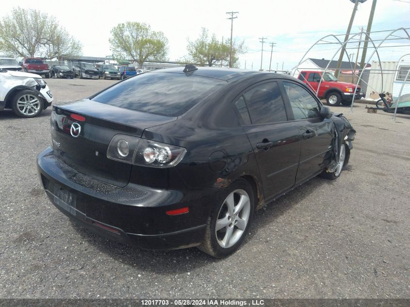 2004 Mazda 3 S VIN: JM1BK123441186996 Lot: 12017703