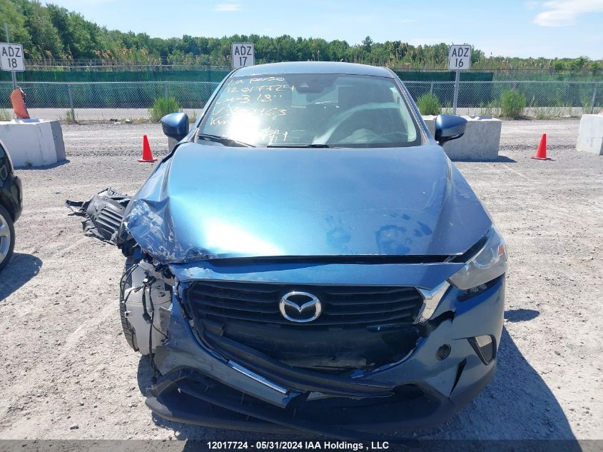 2018 Mazda Cx-3 Sport VIN: JM1DKDB76J0300463 Lot: 12017724