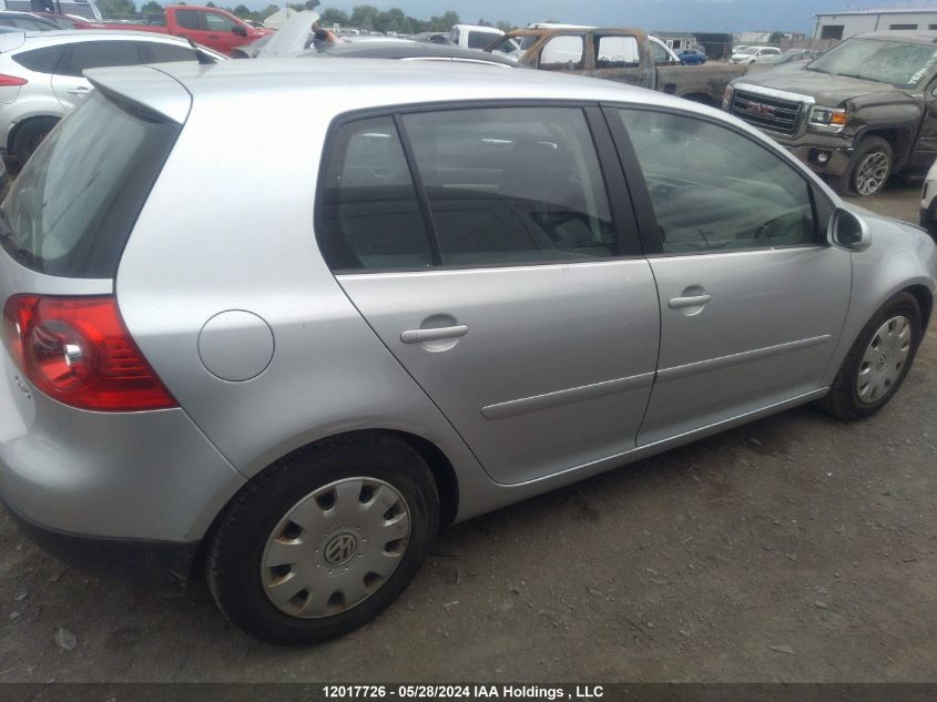 2007 Volkswagen Rabbit VIN: WVWDR71K57W245268 Lot: 12017726