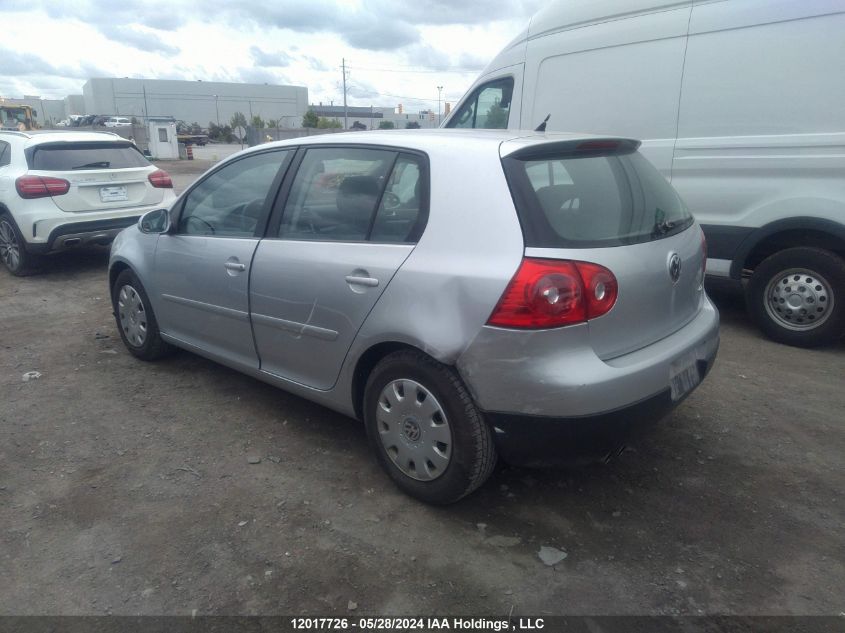 2007 Volkswagen Rabbit VIN: WVWDR71K57W245268 Lot: 12017726