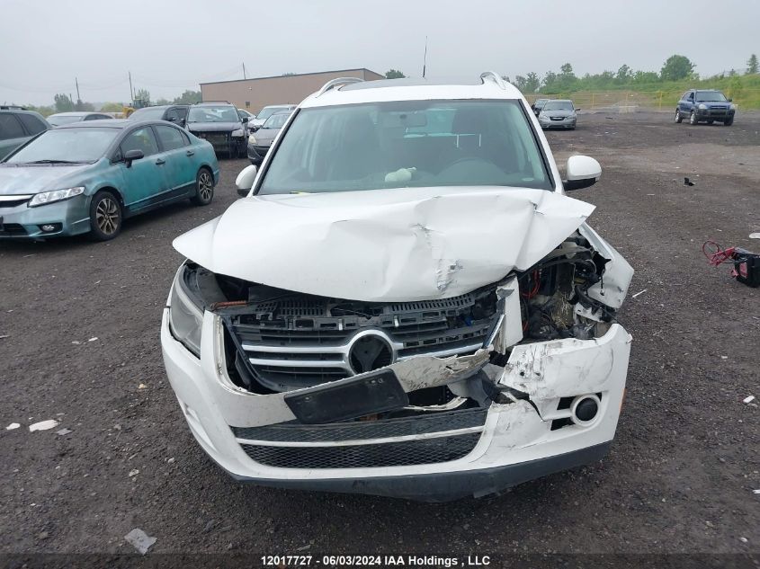 2011 Volkswagen Tiguan VIN: WVGBV7AXXBW516361 Lot: 12017727