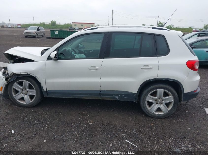 2011 Volkswagen Tiguan VIN: WVGBV7AXXBW516361 Lot: 12017727