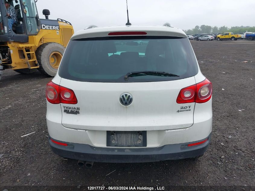 2011 Volkswagen Tiguan VIN: WVGBV7AXXBW516361 Lot: 12017727