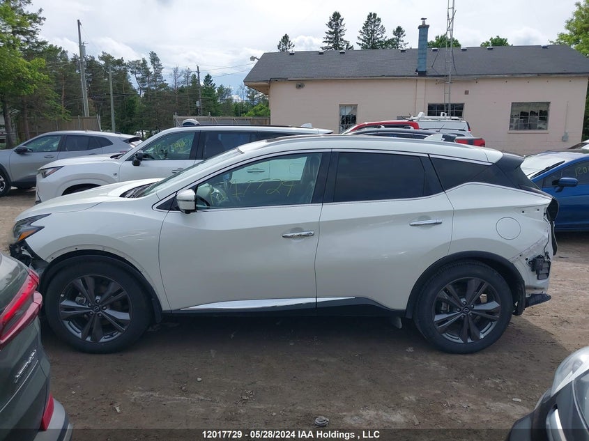 2023 Nissan Murano Platinum VIN: 5N1AZ2DS5PC126621 Lot: 12017729