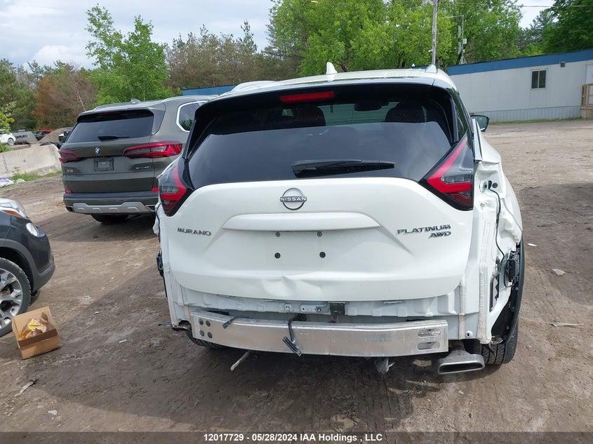 2023 Nissan Murano Platinum VIN: 5N1AZ2DS5PC126621 Lot: 12017729