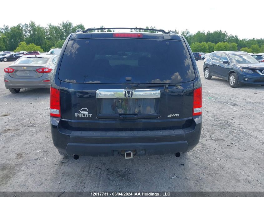 2011 Honda Pilot VIN: 5FNYF4H28BB503729 Lot: 12017731