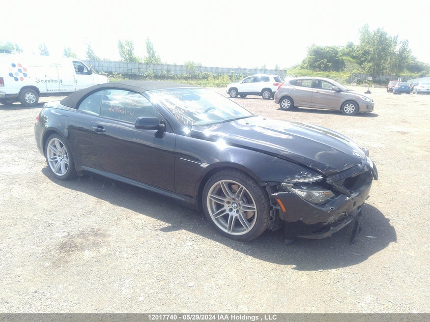 2010 BMW 650 I VIN: WBAEB5C58AC224621 Lot: 12017740