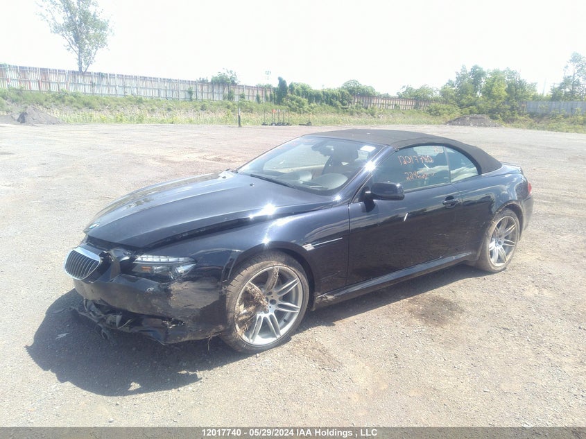 2010 BMW 650 I VIN: WBAEB5C58AC224621 Lot: 12017740