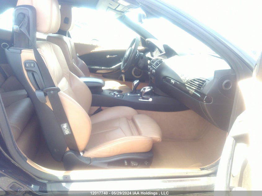 2010 BMW 650 I VIN: WBAEB5C58AC224621 Lot: 12017740