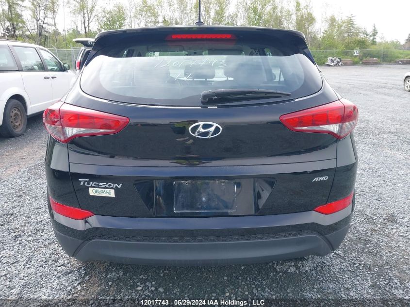 2017 Hyundai Tucson Se VIN: KM8J2CA48HU521453 Lot: 12017743