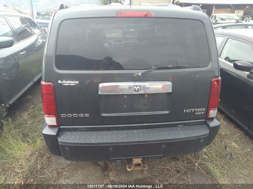 2010 Dodge Nitro Sxt VIN: 1D4PU5GK8AW171037 Lot: 12017757