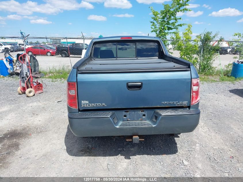 2006 Honda Ridgeline VIN: 2HJYK16446H000810 Lot: 12017758