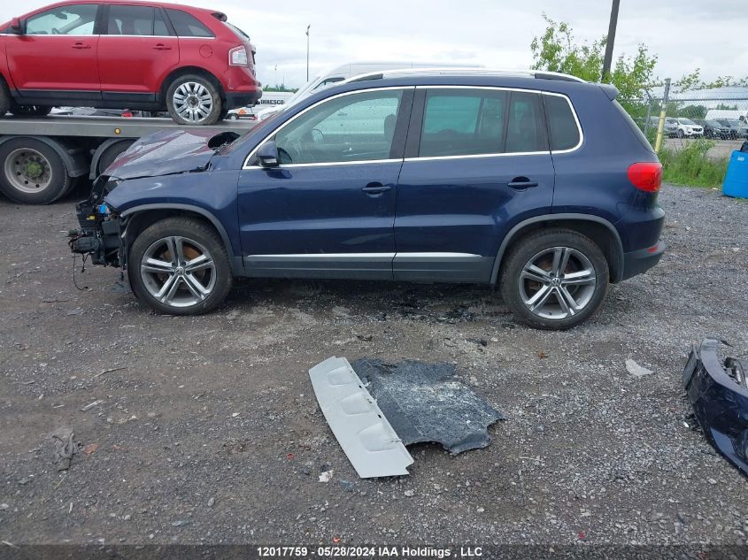 2017 Volkswagen Tiguan VIN: WVGLV7AX7HK030384 Lot: 12017759