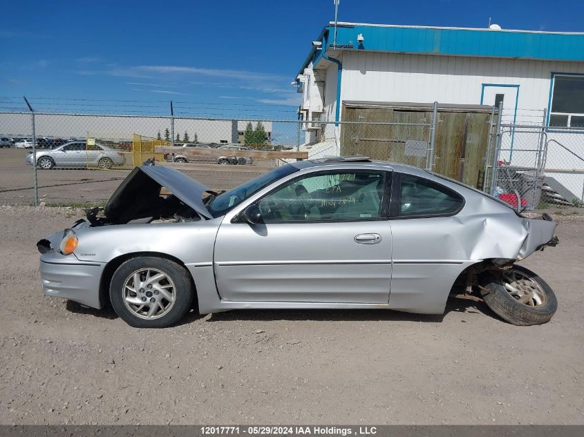 2004 Pontiac Grand Am VIN: 1G2NW12E44C176237 Lot: 12017771