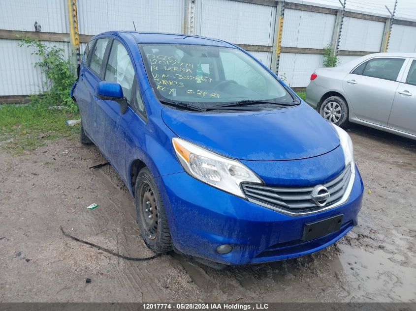 2014 Nissan Versa Note VIN: 3N1CE2CP6EL357067 Lot: 12017774