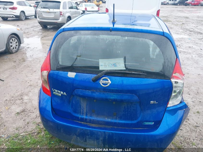 2014 Nissan Versa Note VIN: 3N1CE2CP6EL357067 Lot: 12017774