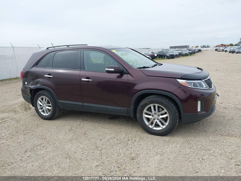 2014 Kia Sorento Lx VIN: 5XYKT3A64EG474619 Lot: 12017777